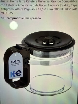 Jarra Cafetera SANFOR Universal Grande