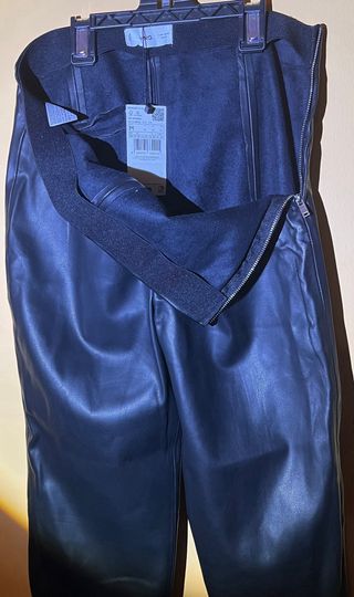 Pantalones Piel Mango Talla M Nuevos con etiqueta