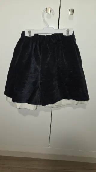 Pantalón Fallero Niño Talla 6 Azul marino Blanco