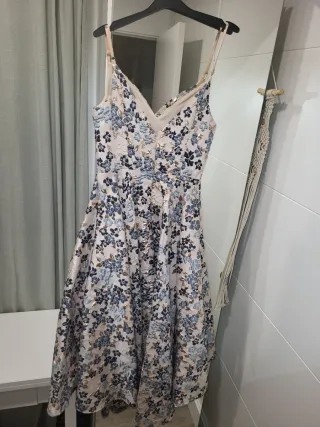 Vestido fiesta floral Talla S