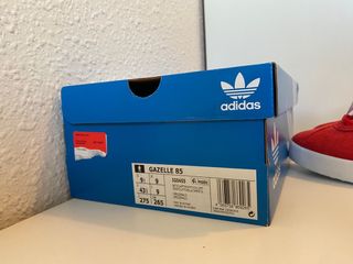 Adidas Gazelle Rojas Talla 42