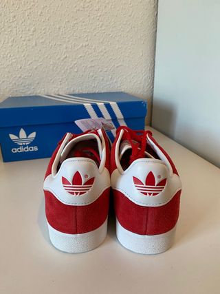 Adidas Gazelle Rojas Talla 42