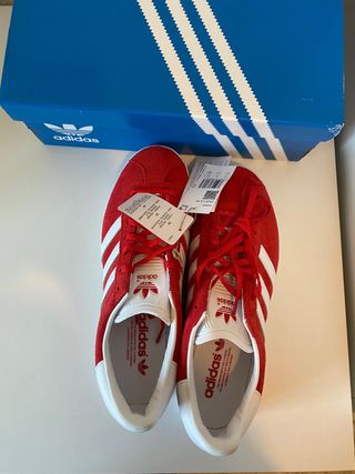Adidas Gazelle Rojas Talla 42