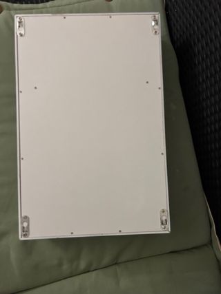 Espejo de pared blanco