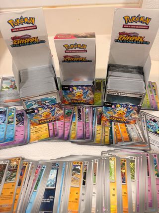 Lote de cartas Pokémon chispas fulgurantes 1.3kg 🇪🇸