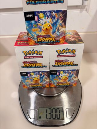Lote de cartas Pokémon chispas fulgurantes 1.3kg 🇪🇸