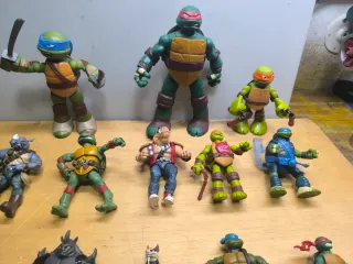 Lote Figuras Tortugas Ninja