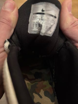 Nike Air More Uptempo Camuflaje Negro