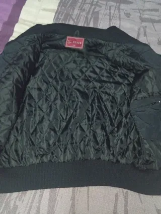 Cazadora Negra Talla XXL