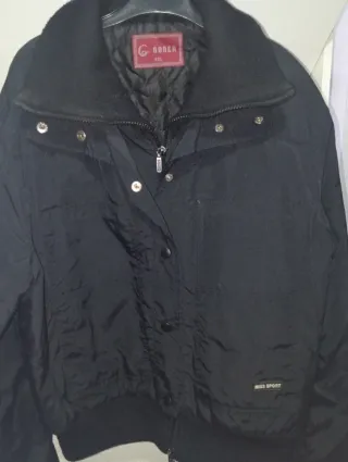 Cazadora Negra Talla XXL