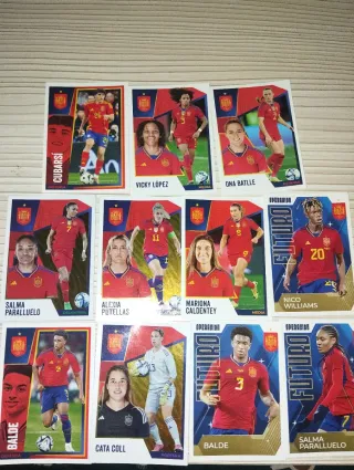 Cromos Selección Española Carrefour