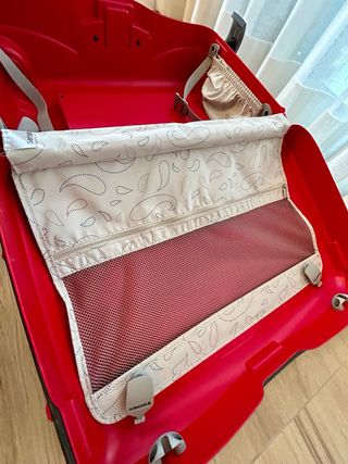 Trolley Samsonite rígido rojo