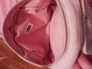 Mochila globo con purpurina