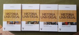 Historia Universal en 4 tomos de J.M.Roberts