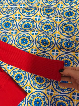 Maglia donna XIN BA rossa