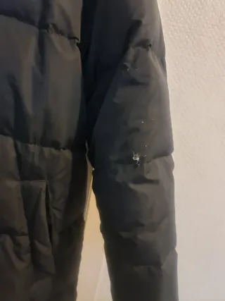 Plumífero largo mujer negro talla 42