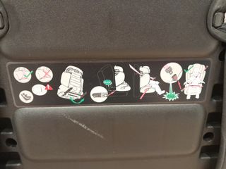 Silla de coche isofix de 15 a 36kg