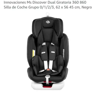 Silla Coche MS Discover 0/1/2/3 Negra