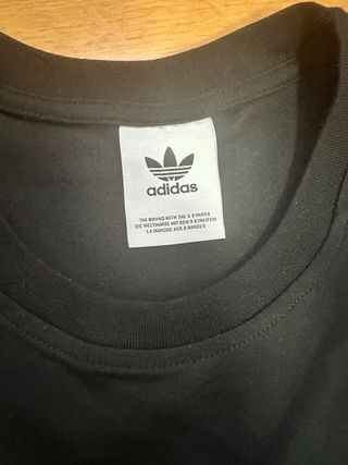 Camiseta Adidas Negra Talla XL