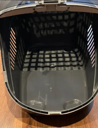 Transportín gato/perro gris y blanco