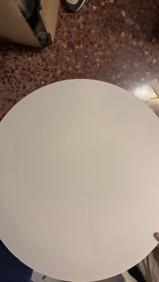 Mesa redonda blanca NUEVA – entrega inmediata