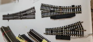 Tren de juguete vagón y bogies