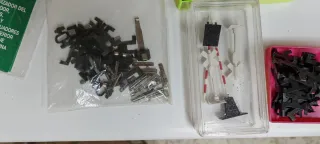 Tren de juguete vagón y bogies