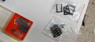 Tren de juguete vagón y bogies