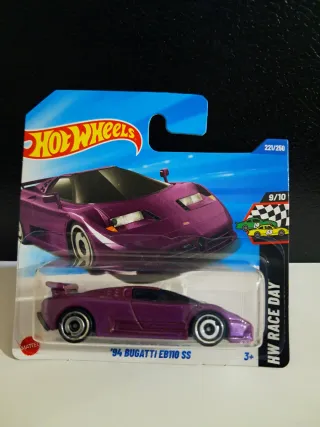 Hot Wheels '94 Bugatti EB110 SS Morado