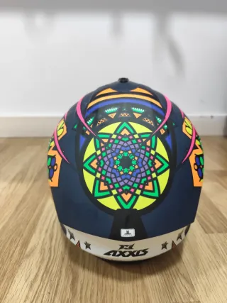 Casco Moto Axxis Draken M Rosa