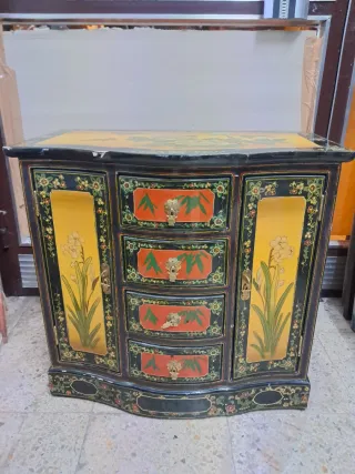 Mueble vintage madera pintado