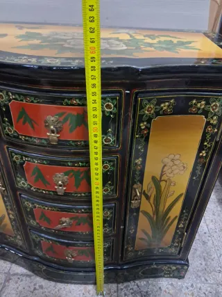 Mueble vintage madera pintado