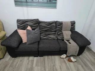 Sofá 3 plazas + Butaca reclinable