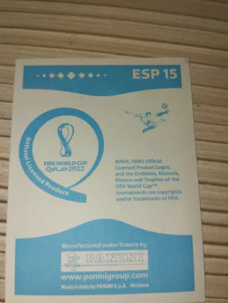 Cromo Sergio Busquets Selección Española