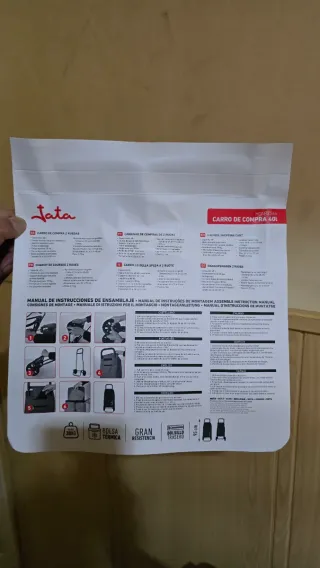 Carro de compra Jata 40L