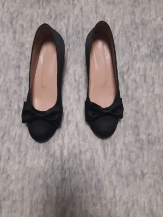 Zapatos Fallera niña Negros solo usados 1 vez