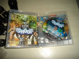 Juego The Shoot PS3 Cámara Mando Move y Cable