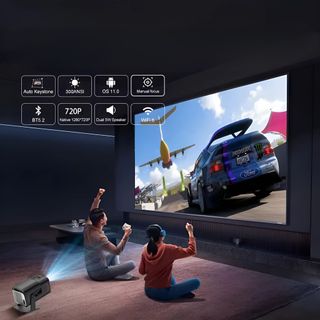 Proyector Consola con Android, Apps y Juegos Retro