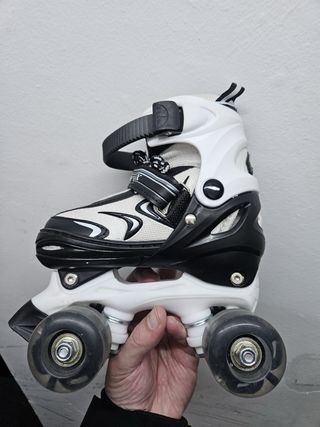 Patines Roller Skate Niño 4 ruedas Talla Ajustable