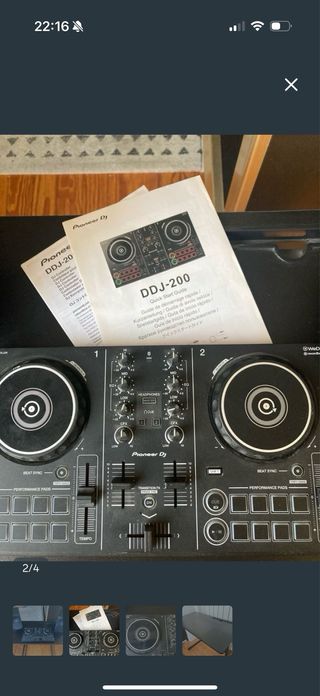 Mesa de mezclas Pioneer DJ DDJ-200