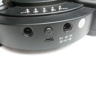 Altavoz disco láser vintage multicolor