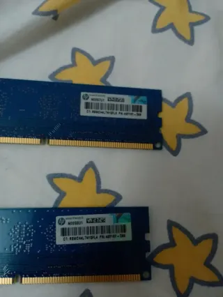 2x 4GB DDR3 Elpida PC3-10600U HP