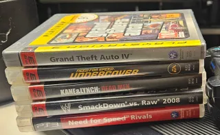 PS3 Superslim 500GB Negra + 5 Juegos