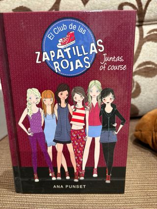 Lote de libros el club de las zapatillas rojas