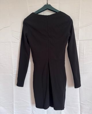 Vestito Zara nero manica lunga
