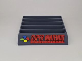 Soporte Cartuchos Super Nintendo SNES