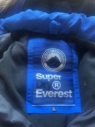 Superdry Everest Mountain Parka Giubbotto Blu