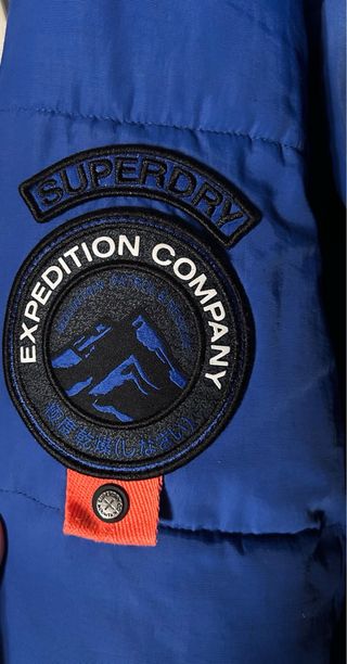 Superdry Everest Mountain Parka Giubbotto Blu