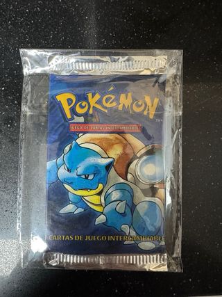 Pokemon Base Set 1999 Blastoise. Sobre original