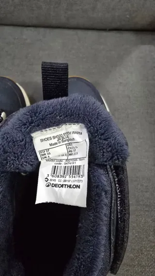 Botas Nieve Impermeables Niños Talla 37